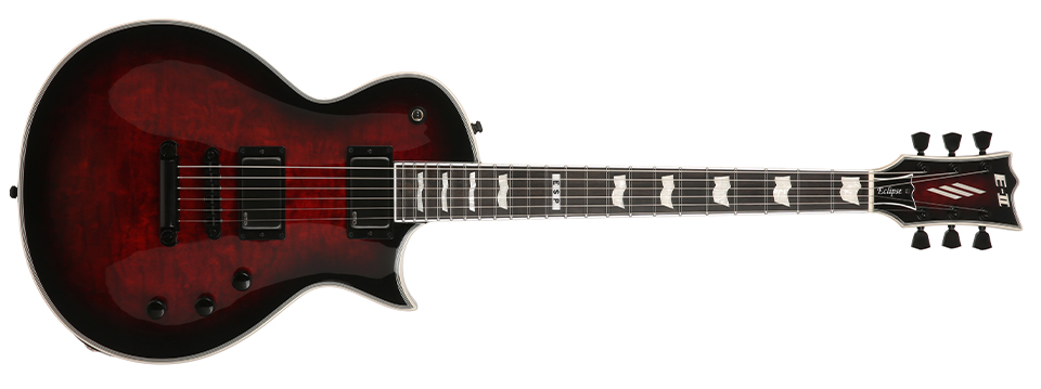 ESP E-II Eclipse �Ϸ���Ÿ (See Thru Black Cherry Sunburst) �� �̹��� 2