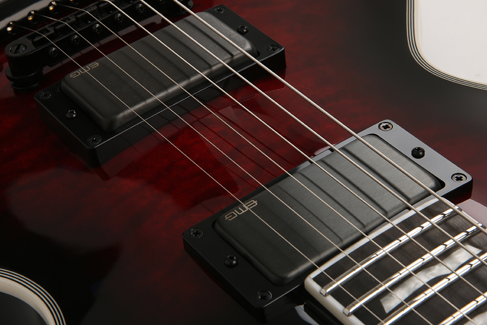 ESP E-II Eclipse �Ϸ���Ÿ (See Thru Black Cherry Sunburst) �� �̹��� 6