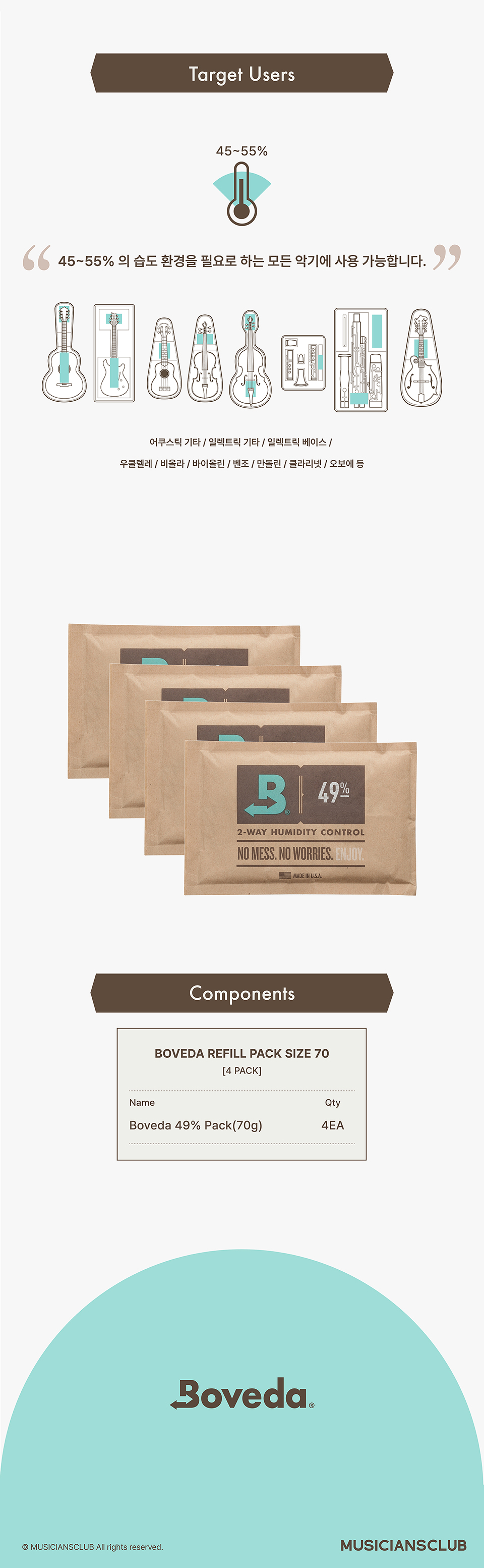 ������ Boveda 49% ������ 4�� (40g) �� �̹��� 3
