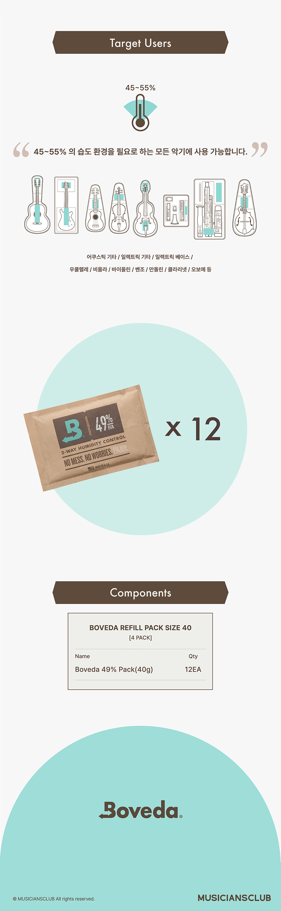 ������ Boveda 49% ������ 12�� (40g) �� �̹��� 3