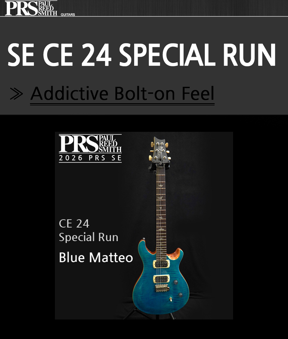 [2026] PRS SE CE24 Special Run �Ϸ���Ÿ (Blue Matteo) �� �̹��� 2