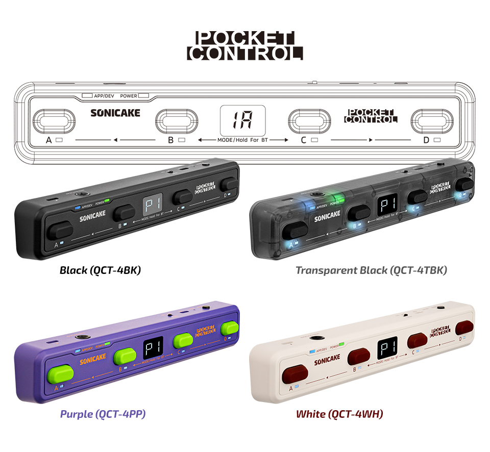 �Ҵ�����ũ Sonicake Pocket Control ������ �������� �̵� ��Ʈ�ѷ� Purple (QCT-4PP) �� �̹��� 12
