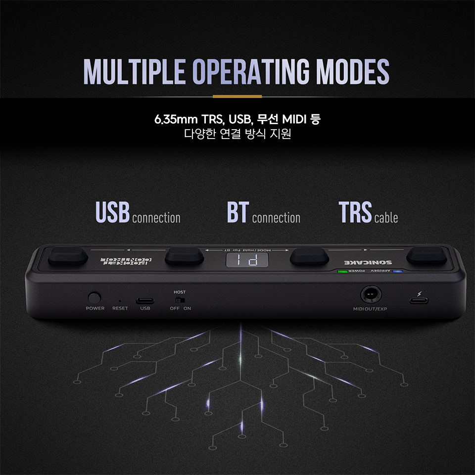 �Ҵ�����ũ Sonicake Pocket Control ������ �������� �̵� ��Ʈ�ѷ� Trans Black (QCT-4TBK) �� �̹��� 9