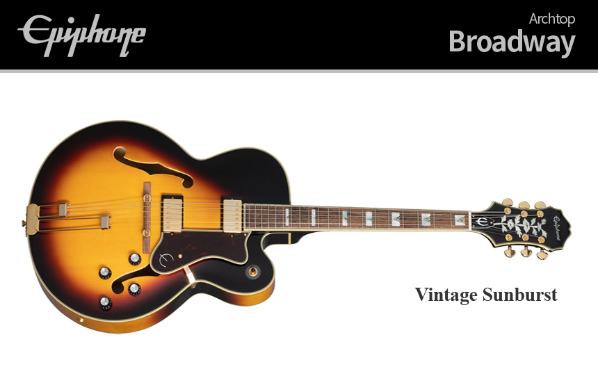������ Epiphone Broadway �Ϸ���Ÿ (VS) �� �̹��� 1