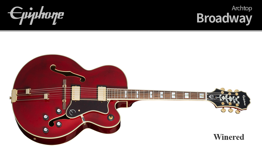 ������ Epiphone Broadway �Ϸ���Ÿ (WR) �� �̹��� 1