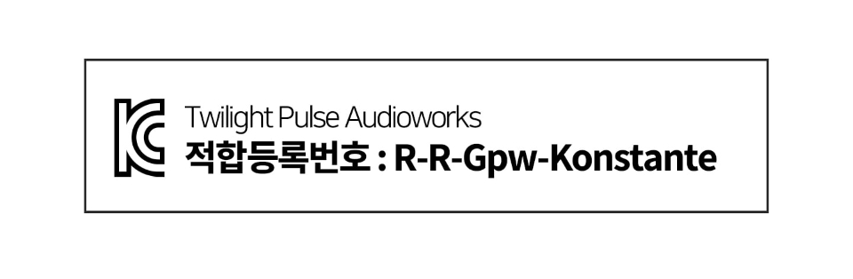 Twilight Pulse Audioworks Konstante ��������̺�   �ν�Ʈ (Videotape Grey Finish) �� �̹��� 3