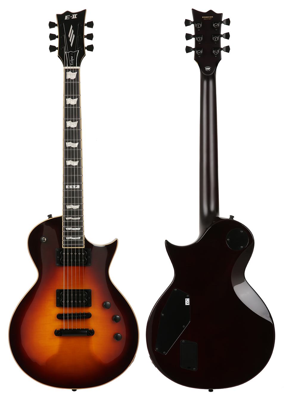 ESP E-II Eclipse FT �Ϸ���Ÿ (Tobacco Sunburst) �� �̹��� 3