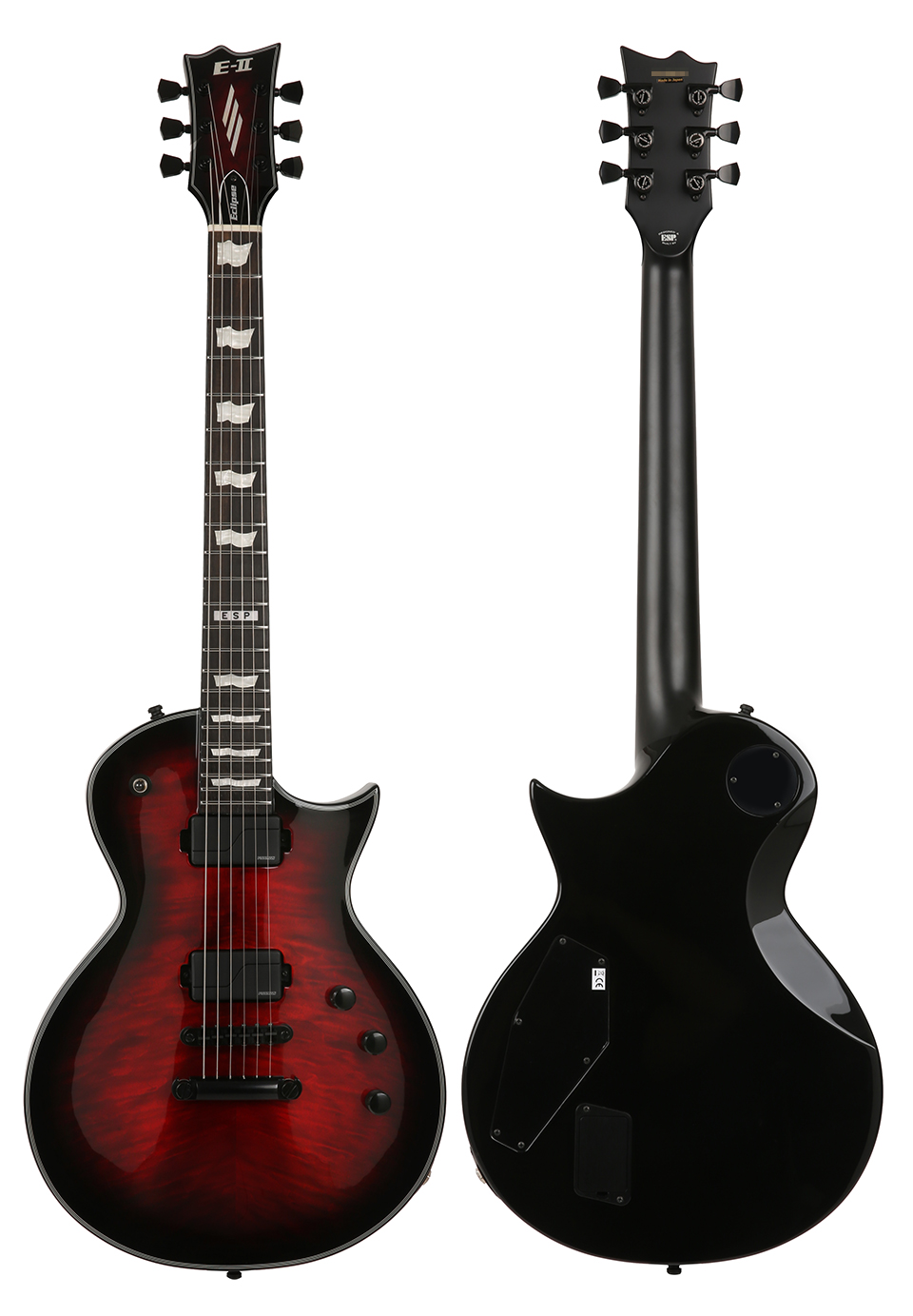 ESP E-II Eclipse �Ϸ���Ÿ Fluence (See Thru Black Cherry Sunburst) �� �̹��� 3