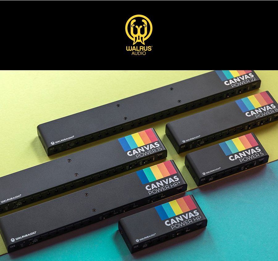 ������ ����� Walrus Audio Canvas Power 22 ĵ���� �Ŀ����ö��� (���� ����� ��Ű��) �� �̹��� 2
