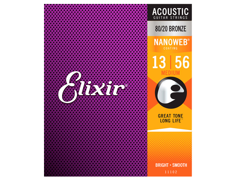 ������ Elixir NANOWEB 80/20 Bronze ������ ���Ÿ ��Ʈ�� 013-056 (11102) �� �̹��� 1