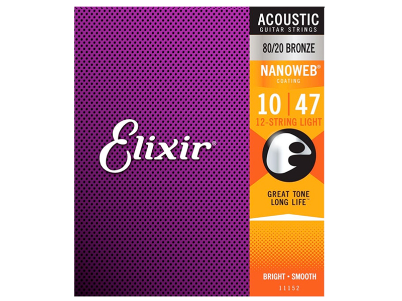 ������ Elixir NANOWEB 80/20 Bronze ������ ���Ÿ 12�� ��Ʈ�� 010-047 (11152) �� �̹��� 1