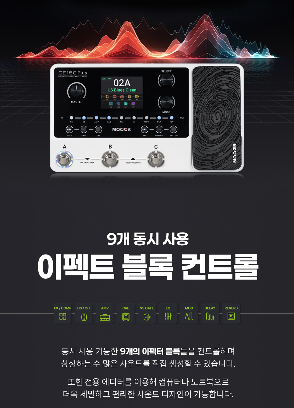 ����  Mooer Audio GE150 Plus ��Ƽ������ �� �̹��� 4