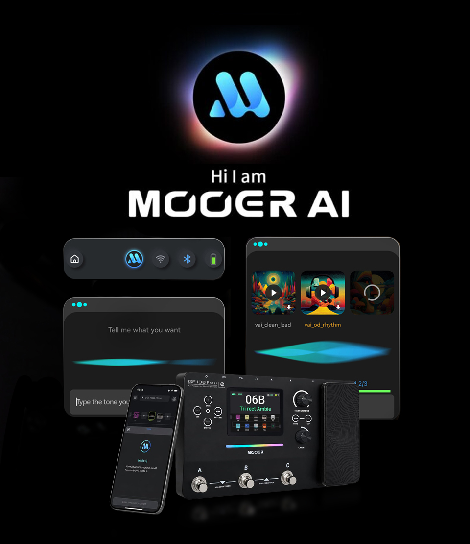 ���� Mooer Audio GE100 Pro Li ������ AI ��Ƽ������ �� �̹��� 3
