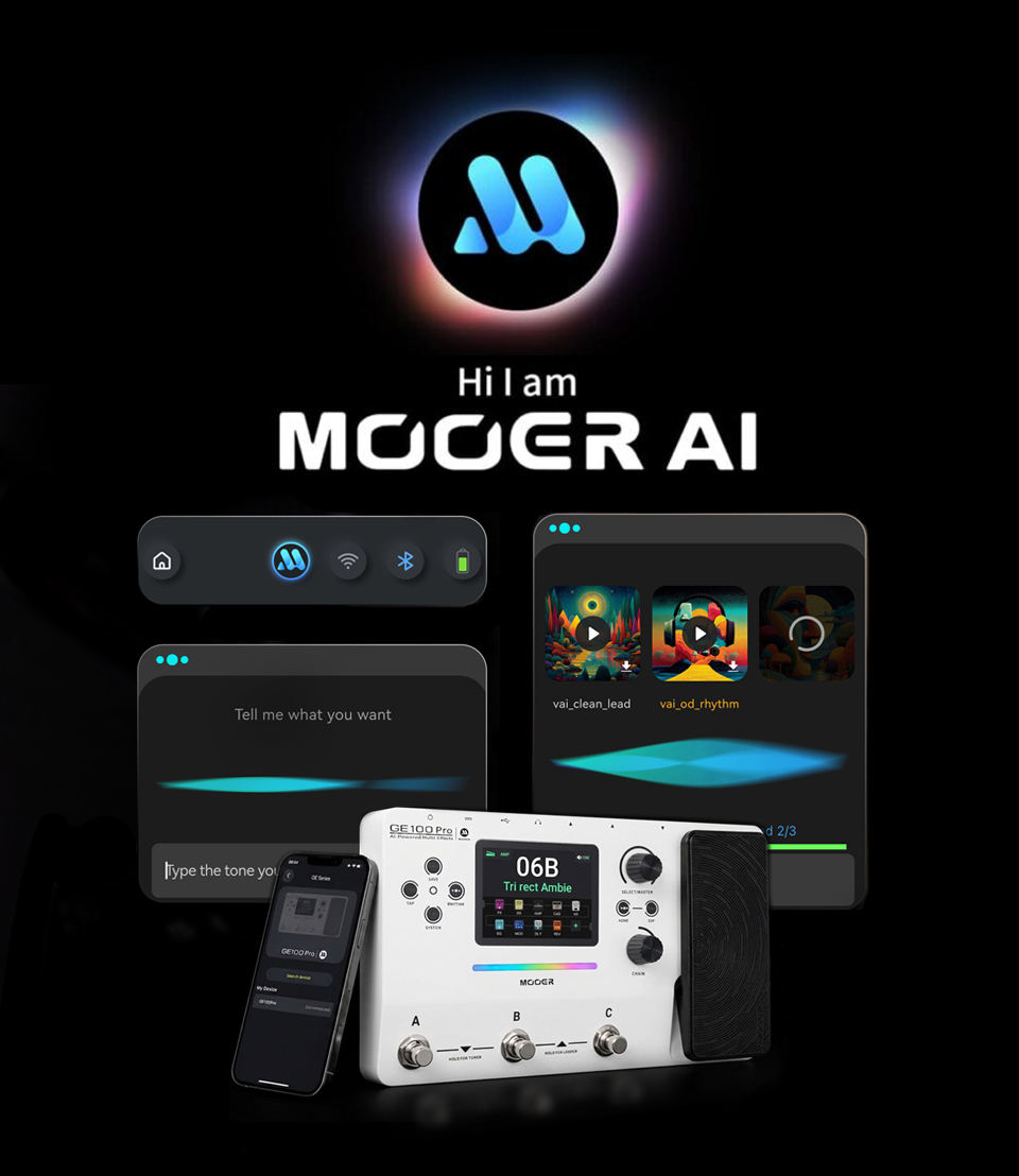 ���� Mooer Audio GE100 Pro AI ��Ƽ������ �� �̹��� 3