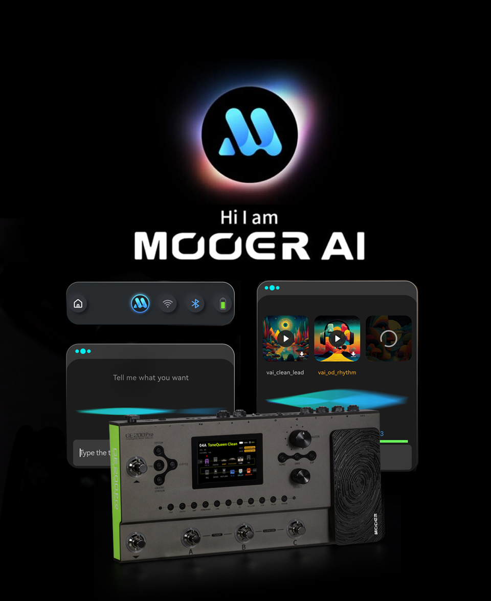 ���� Mooer Audio GE200 Pro AI ��Ƽ������ �� �̹��� 2