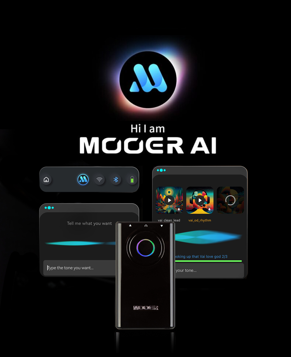 ���� Mooer Prime P1 ����Ʈ AI ��Ƽ������ (BK) �� �̹��� 2