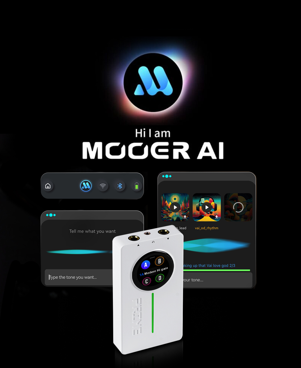 ���� Mooer Prime P2 ����Ʈ AI ��Ƽ������ (WH) �� �̹��� 2